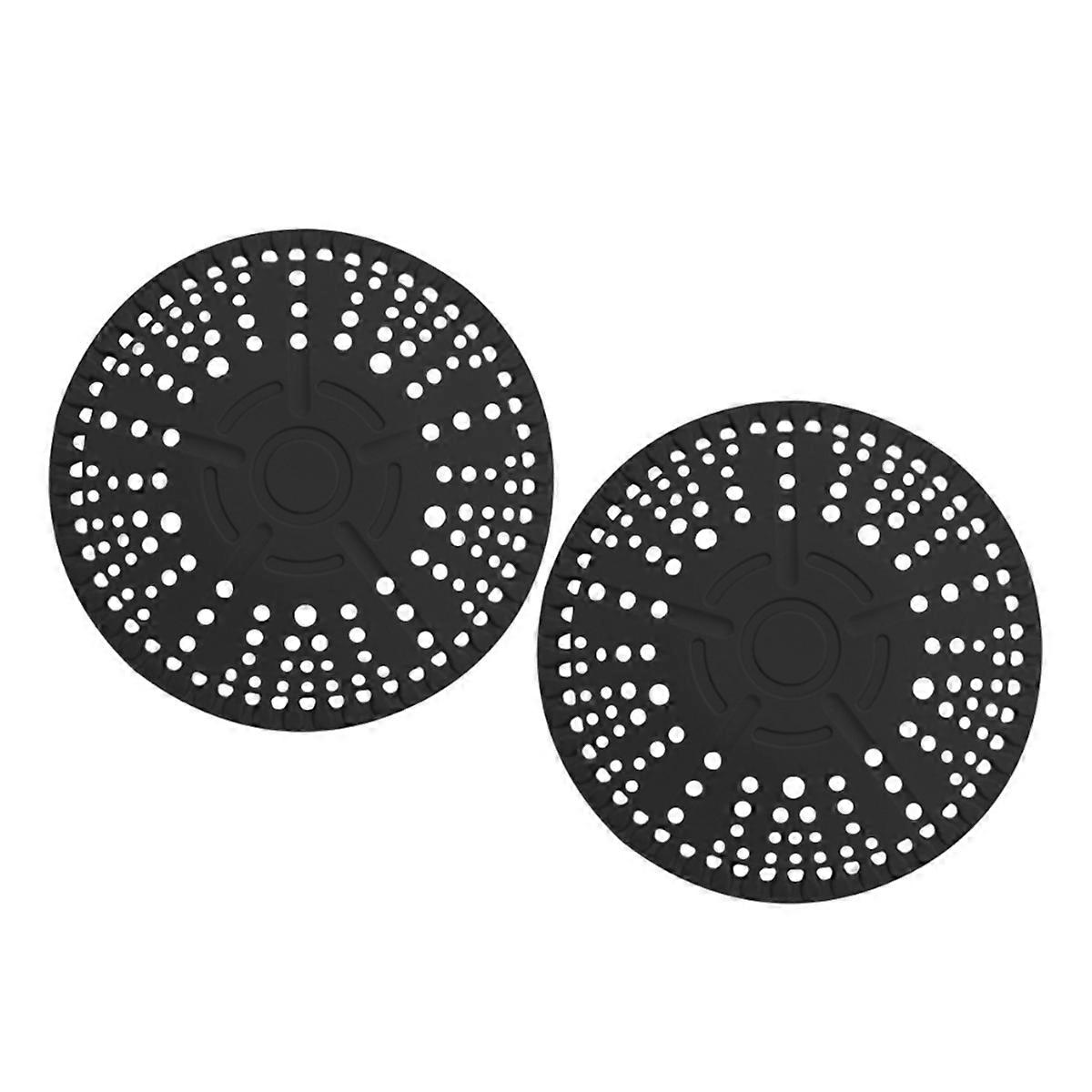Shower Hair Drain Catcher, 2 Pack Silicone Drain Protector Strainer