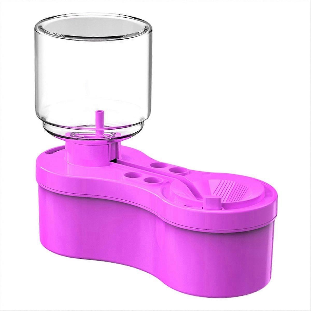 Paint Brush Cleaner With Drain Button Automatic Water Circulation B