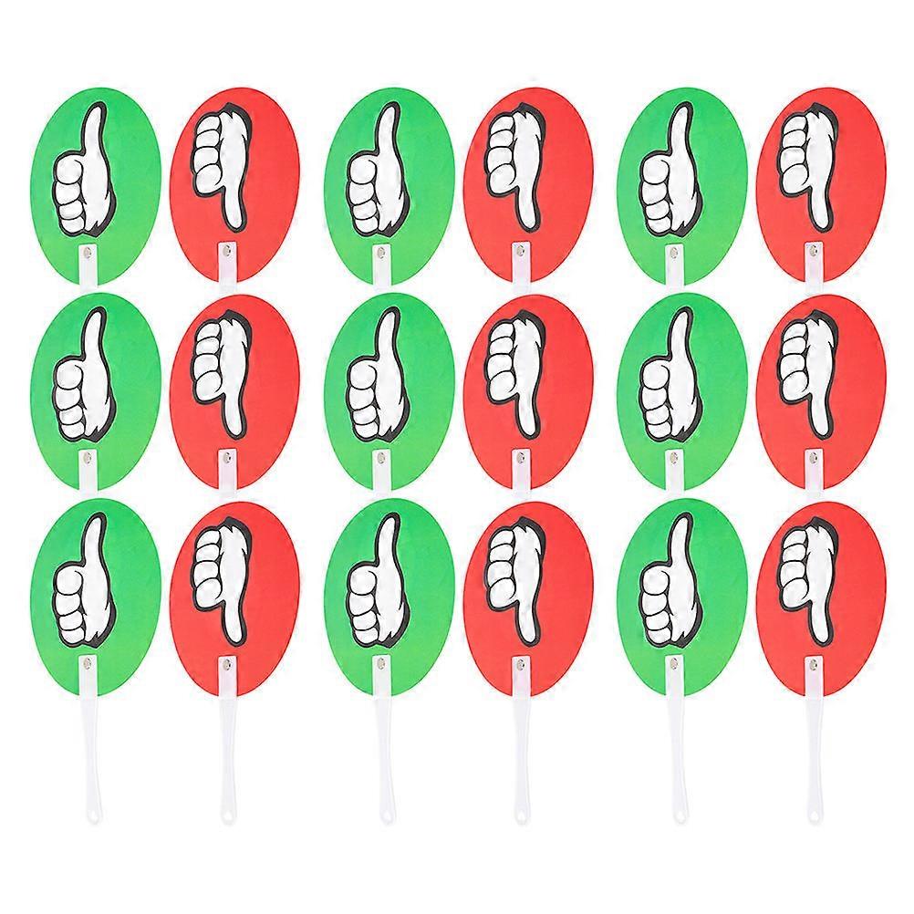 Voting Paddles Yes No Paddles for Classroom Interaction 40Pcs Teacher Tools