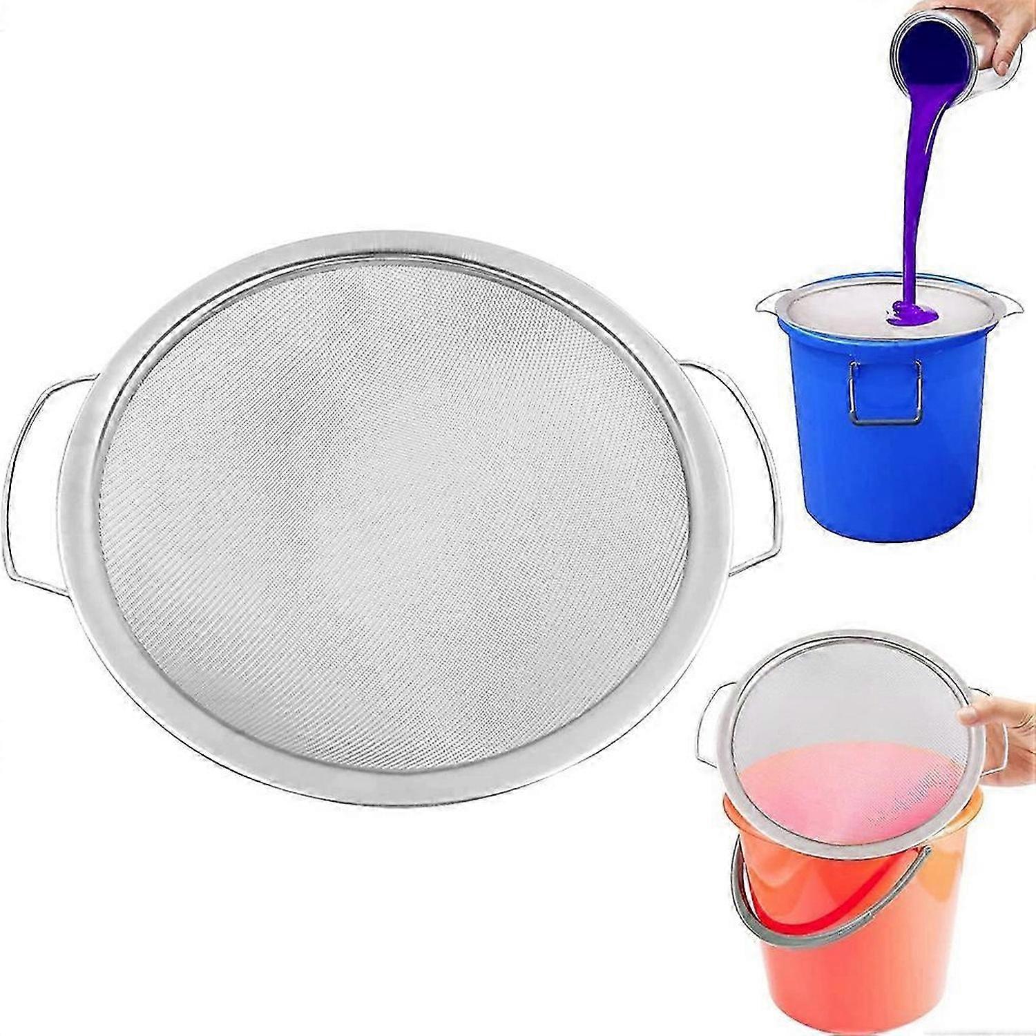 60 Mesh 304 Stainless Steel Fine Mesh Paint Strainer for 5 Gallon Bucket, Paint Bucket Filter Impuri