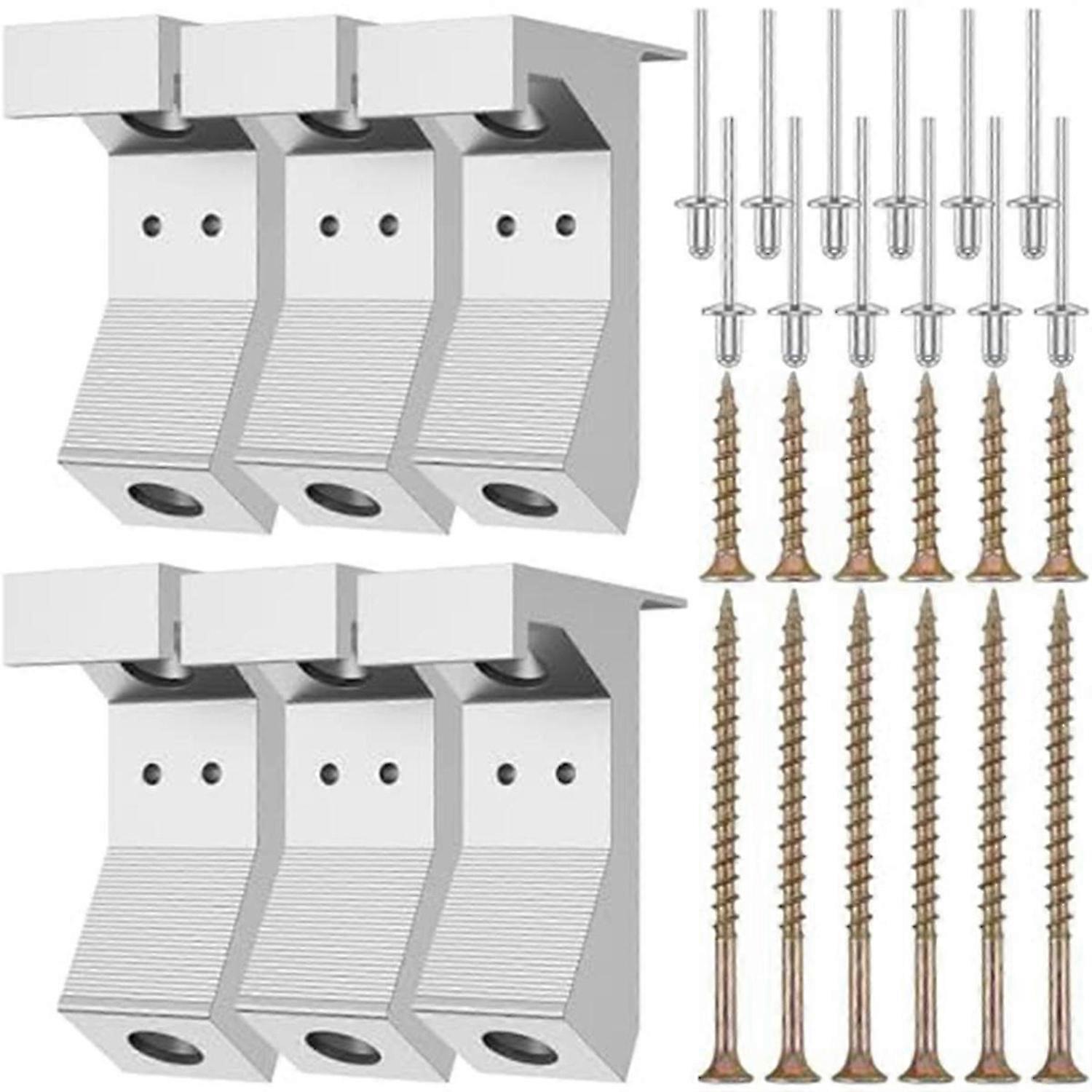 30Pcs Squeaky Floor Repair Kit, Alloy Eliminate Floor Squeak Screws Kit Space Fixer Set for 5/8Inch