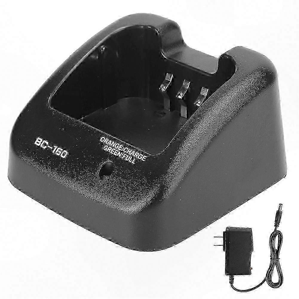 Fast Charger for Two-Way Radio Batteries, Compatible with ICA14, ICF14, ICF15, ICF16, ICF24, ICF25, ICF4 Models, Quick Charging Adapter Accessory