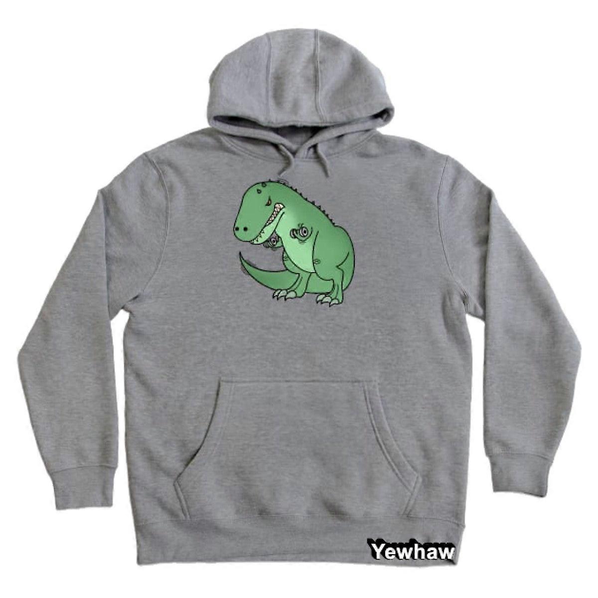 Funny T Rex Lifting Weights, Funny Dinosaur Hoodie