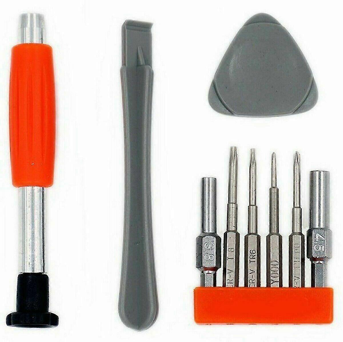 For Switch Game Boy Wii - Red 3.8mm 4.5mm Pro Screwdriver & Pry Tool Set