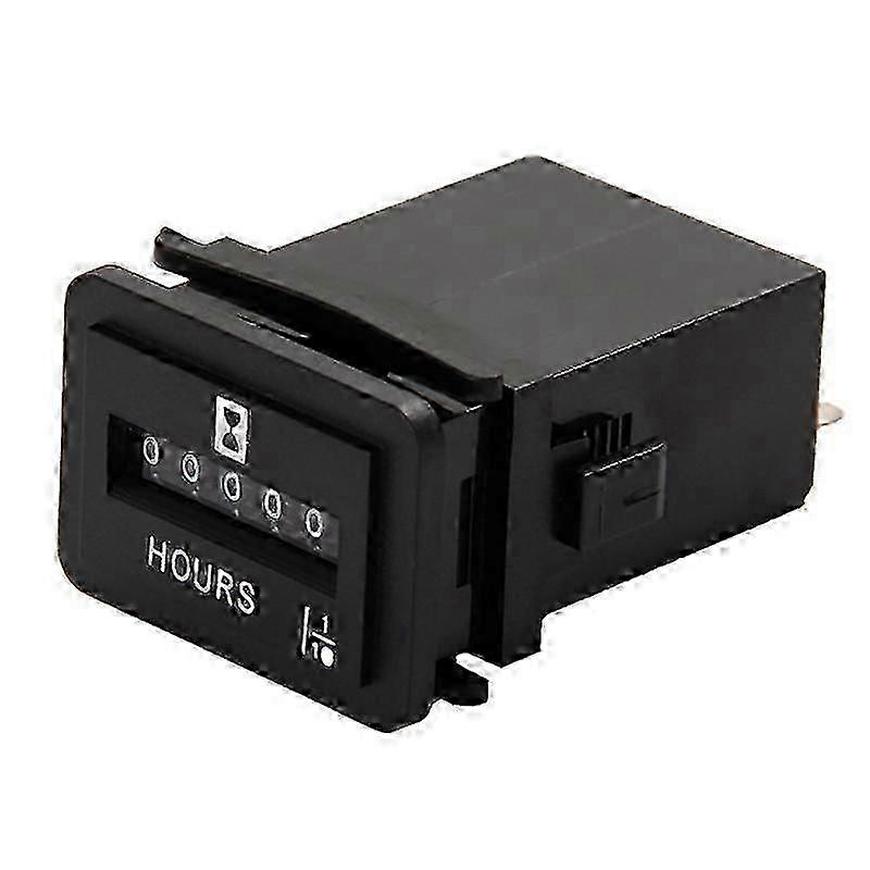 HM001 AC110-250V Timer Mechanical Hour Meter Hourmeter for Engine Generator Boat Motorcross Motor T