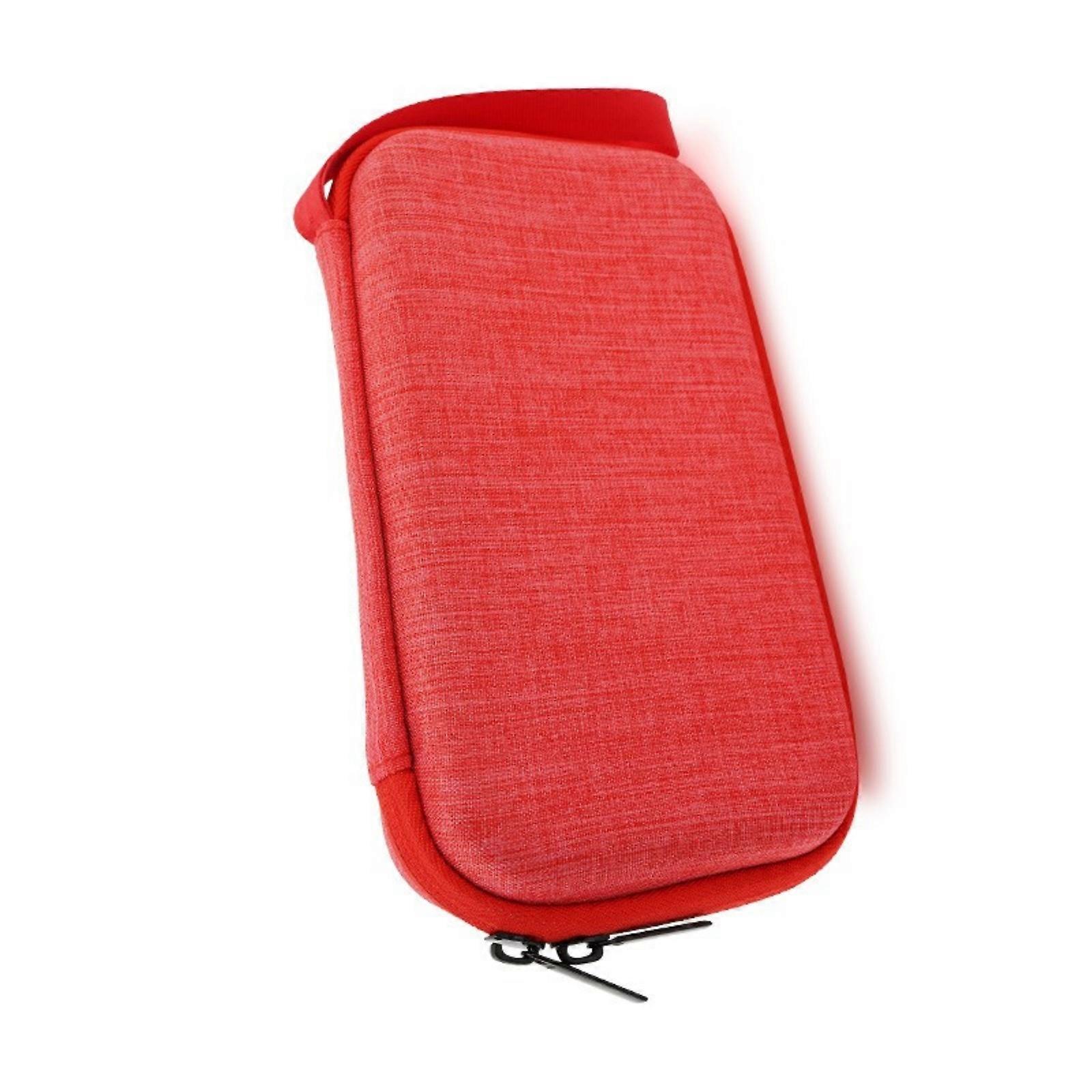 Portable Storage Case For Kids 3D Printing Pen Lightweight Protective Organization Soft Flannel Lining Shockproof Case  Red