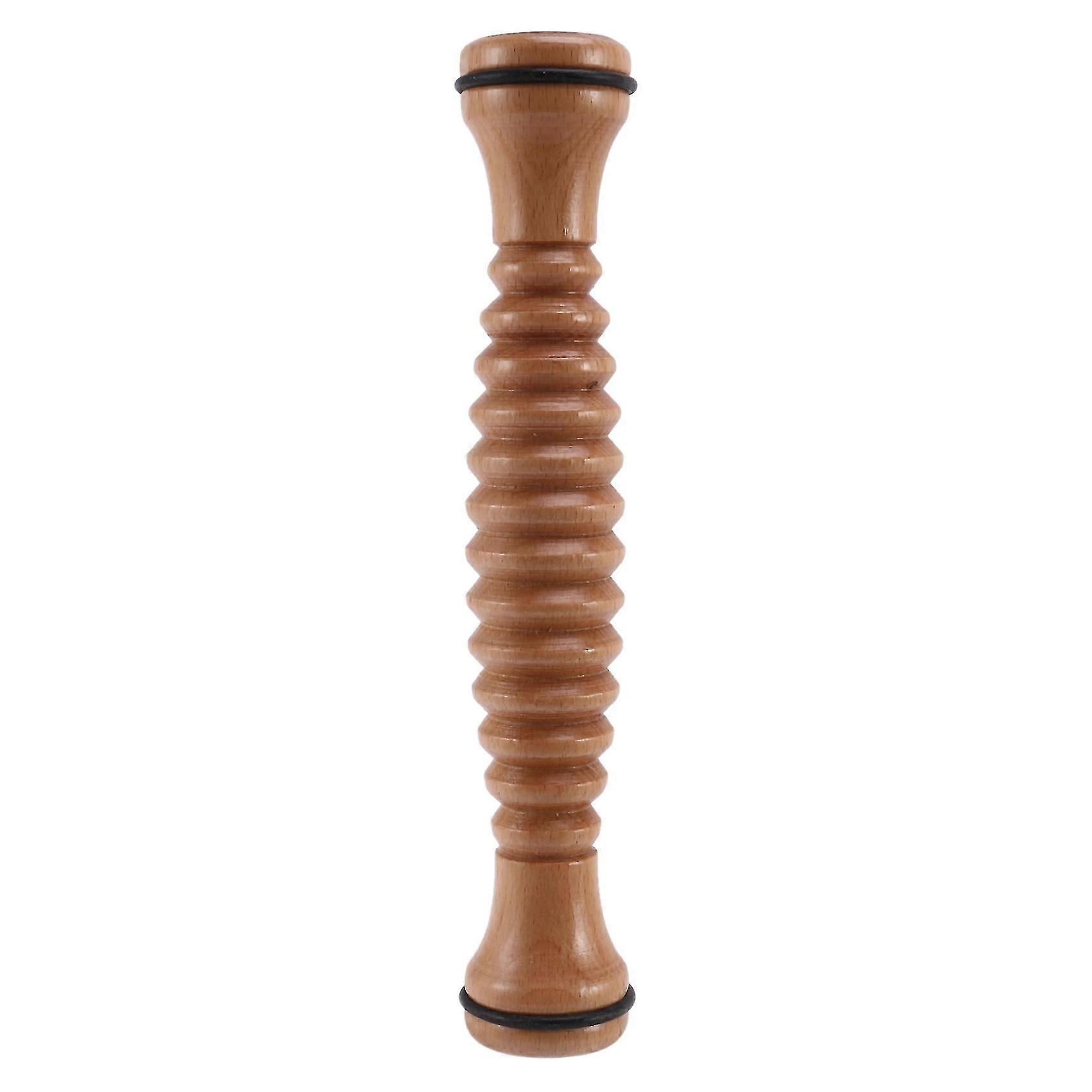 バレエフットマッサージャー 足の甲シェイパー フットローラー 木製フットローラー リラクゼーション 圧力軽減 ソリッド