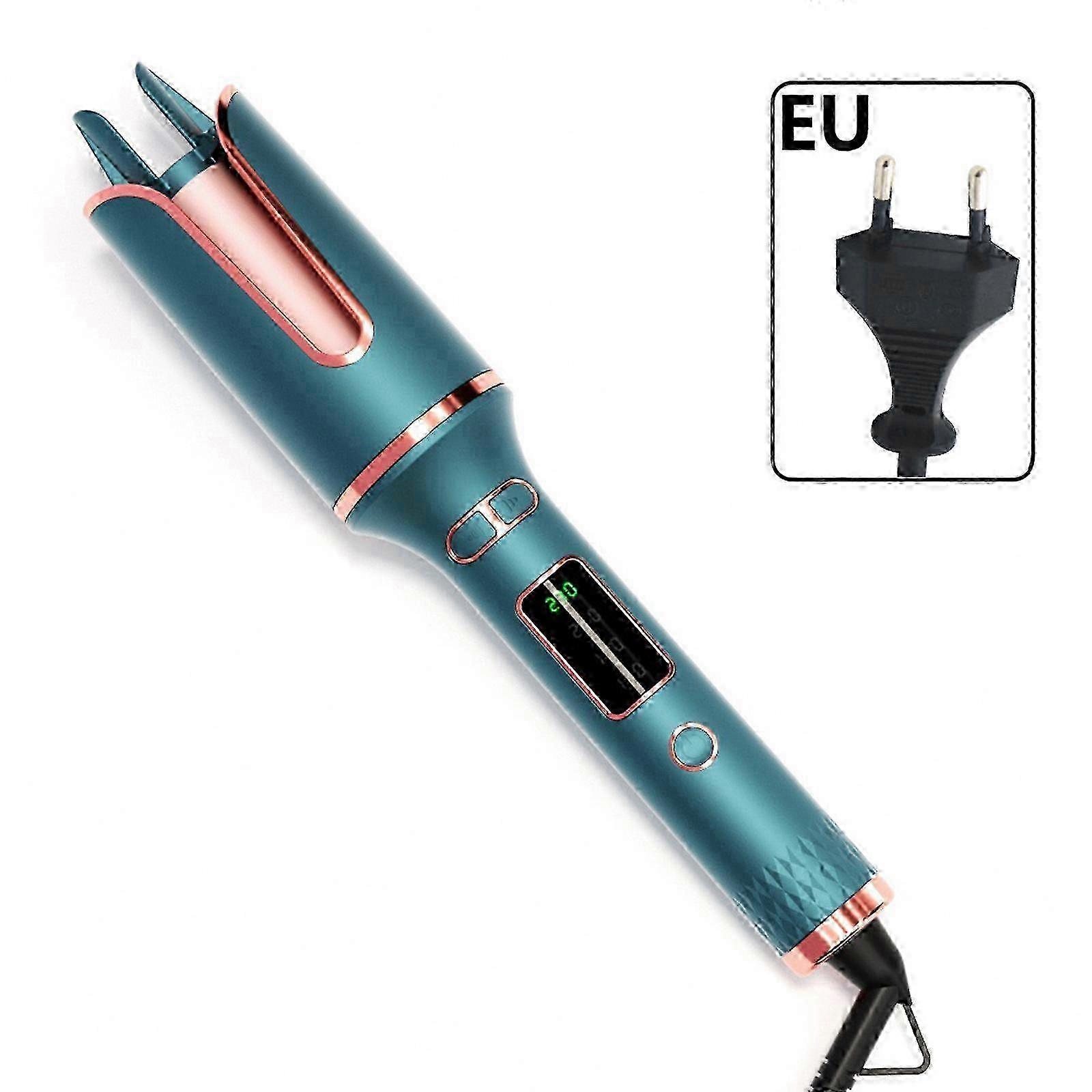 Automatic Hair Curler With Adjustable 4 Temperature, Rotating Curling Iron