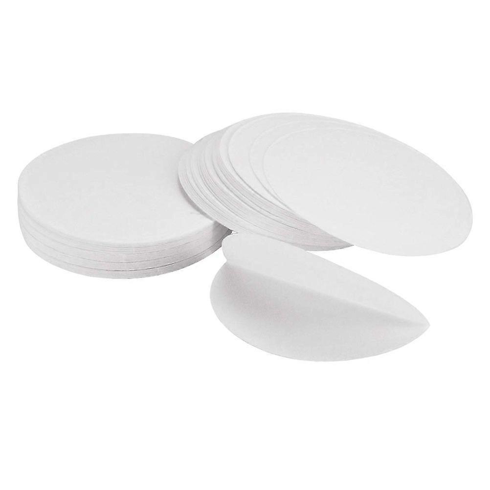 100 Sheets Qualitative Filter Paper Round Oil Test Paper Filter Discs for Labs