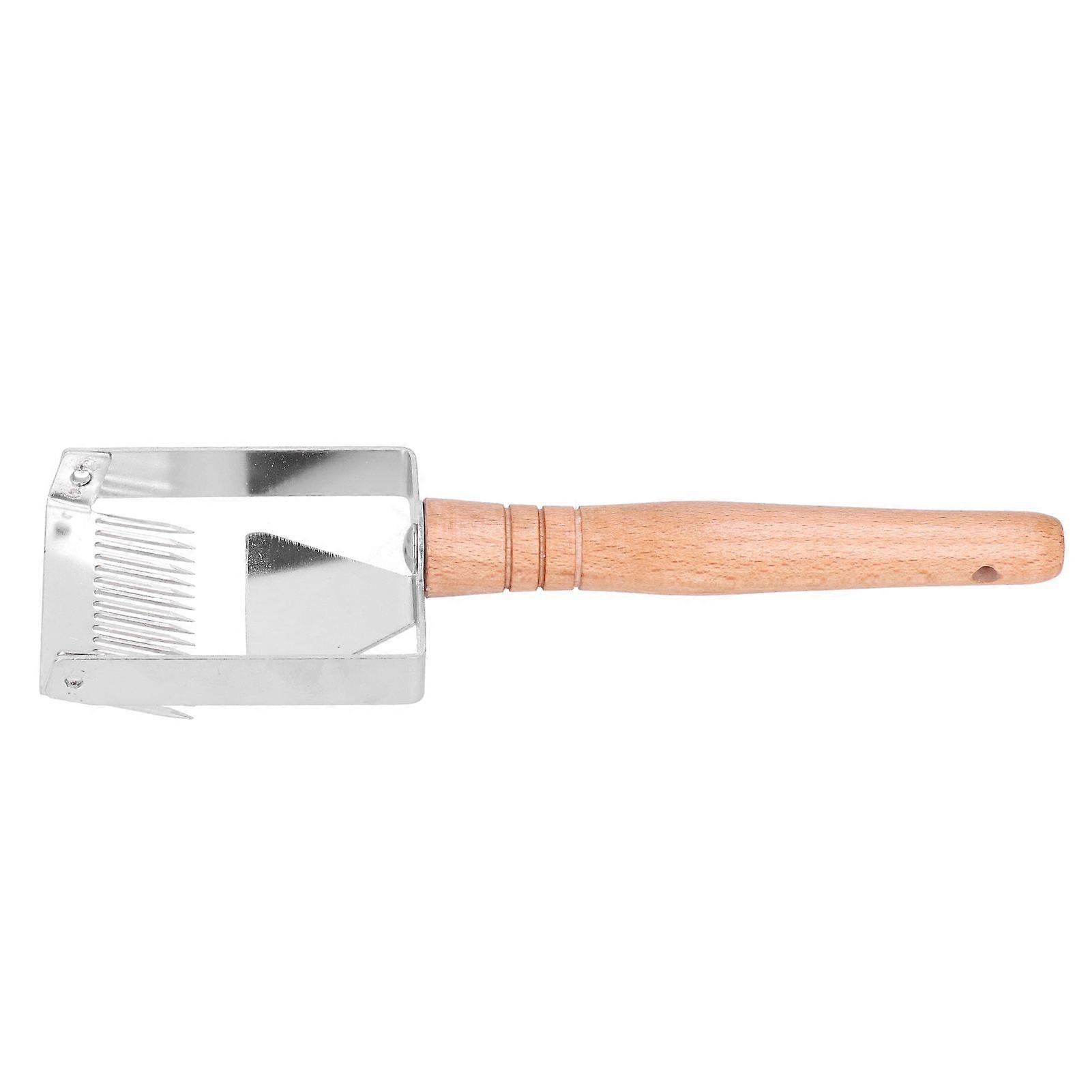 Honey Fork Scraper Shovel Stainless Steel Bee Hive Nest Uncapping Beekeeping Tool