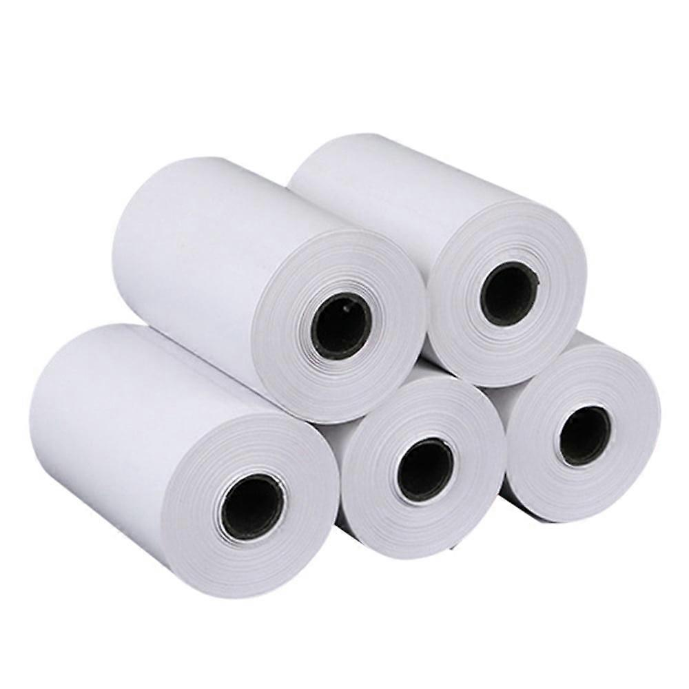 Thermal Paper Roll 57*30mm Wrong Questions Notes Printing Papers for Portable Mini Photo Thermal Printer 5 Rolls