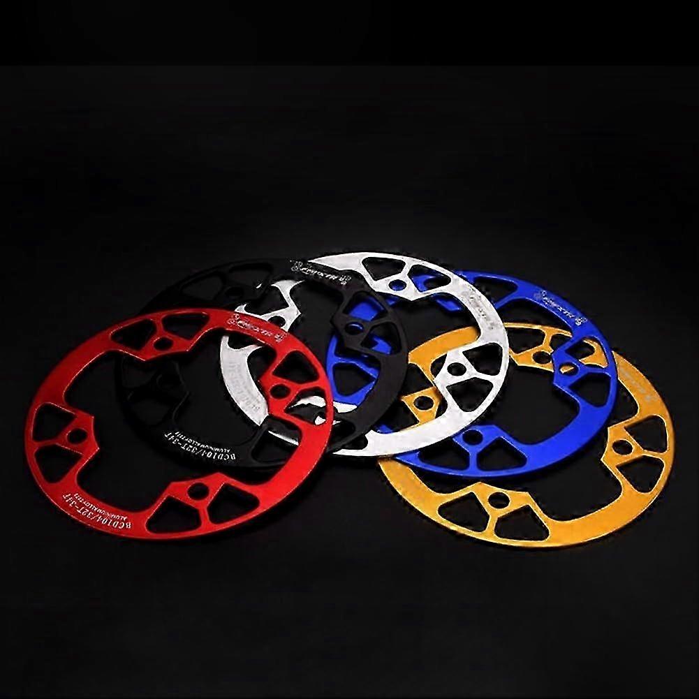 Red Aluminum Chain Guard Plate for 104BCD Cranks and Sprockets (3638T)