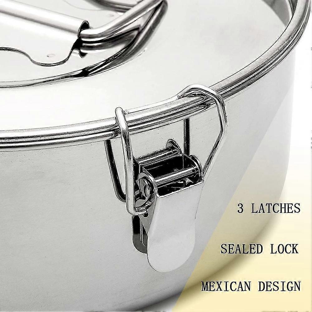 Rustfrit stål Flan Mold 60 , kompatibel med 6 Qt (3 Qt, 8 Qt Avail), mexicansk design