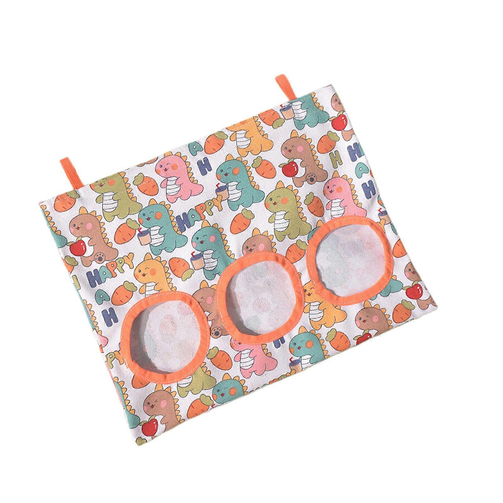 Chew Resistant Mouse Hey Supplier Suspended Canvas Search Bag With Ventilated Compartment Small Pet Cage Planner  S