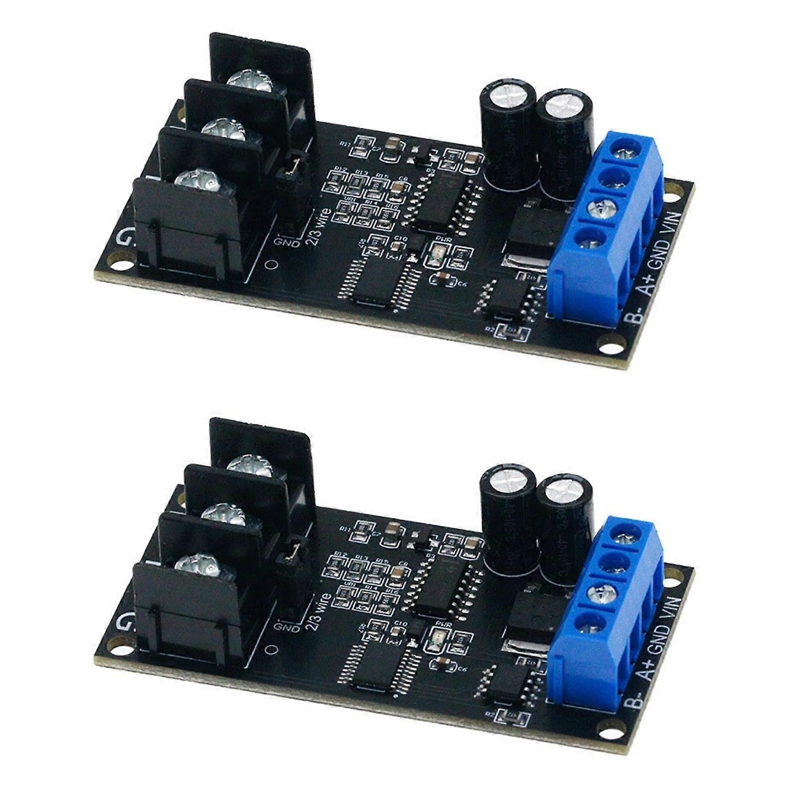 Industrial PT100 Platinums Temperature Sensors Module With MODBUS RTU Protocol -20℃-+400℃ Wide Measurement Ranges Multicolor