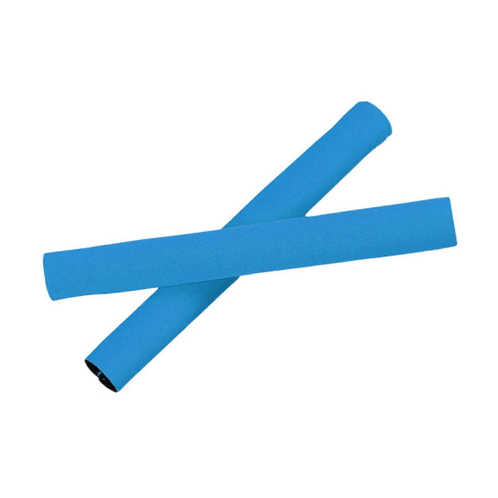 Neoprene Paddles Grip Sleeve Secure Nonslip Elastic Neoprene Oar Handle Protectors for Canoeing Kayak Rowing Essential  Sky Blue