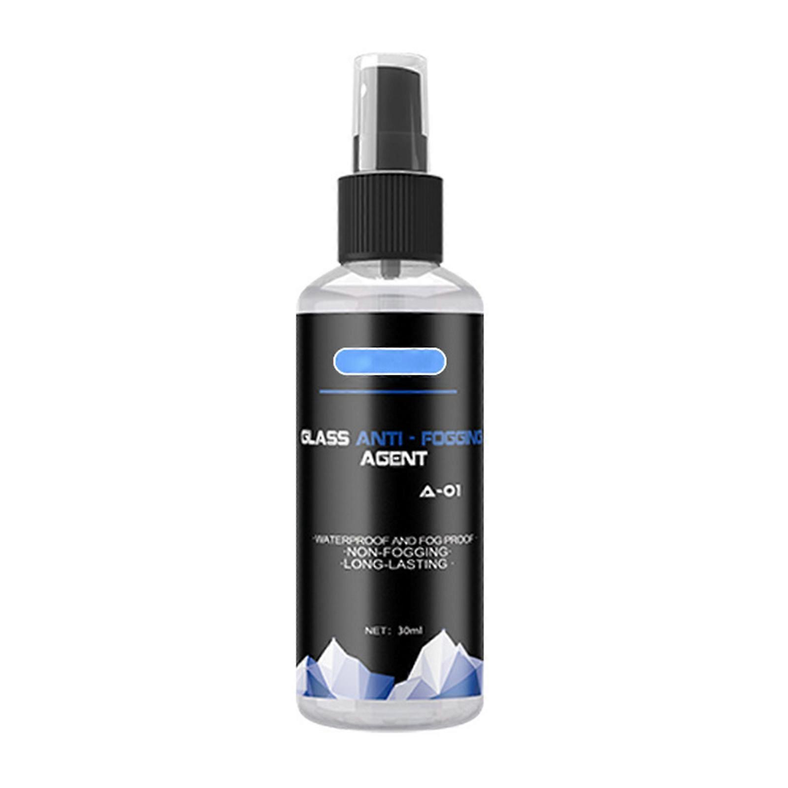 Vehicle Windshield Anti Fog Liquid Solution Fast Acting Sprayed Prevents Misting Formation For Enhanced Nighttime Clear Multicolor