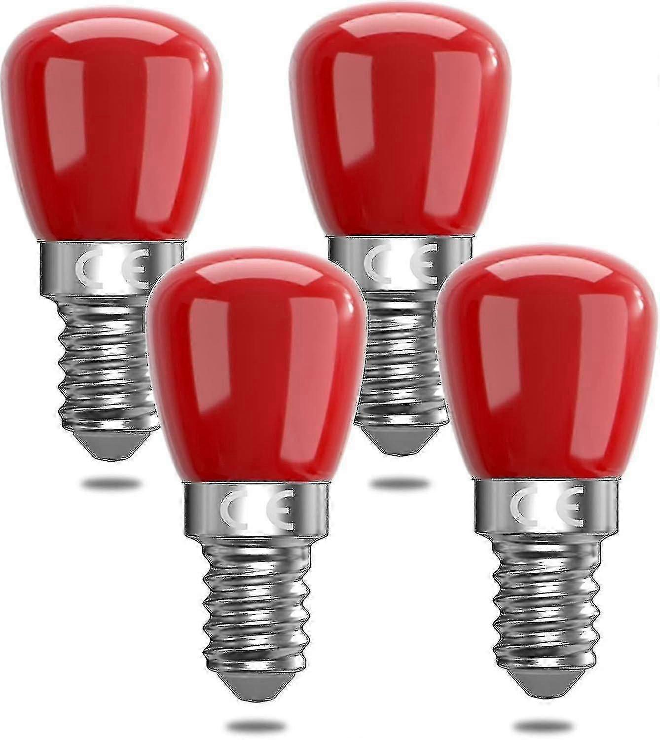 E14 Red Led Bulb 3w E14, Decorative Red E14 Led Bulb, 25w Replacement [XH]