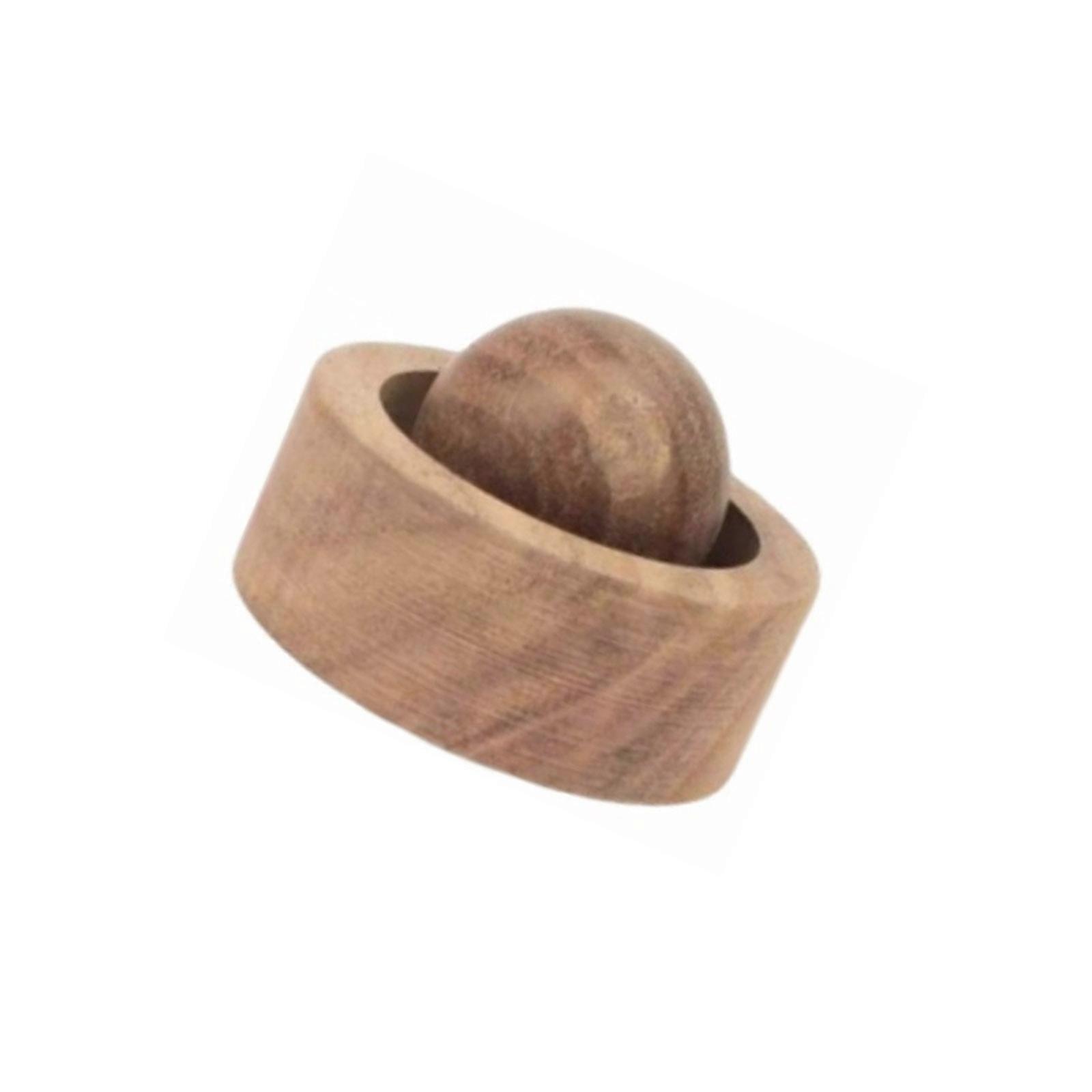 Solid Wood Aromatherapies Diffuser Ball Reusable Essential Oil Dispenser Decoration For Home Office And Vehicle Use Multicolor