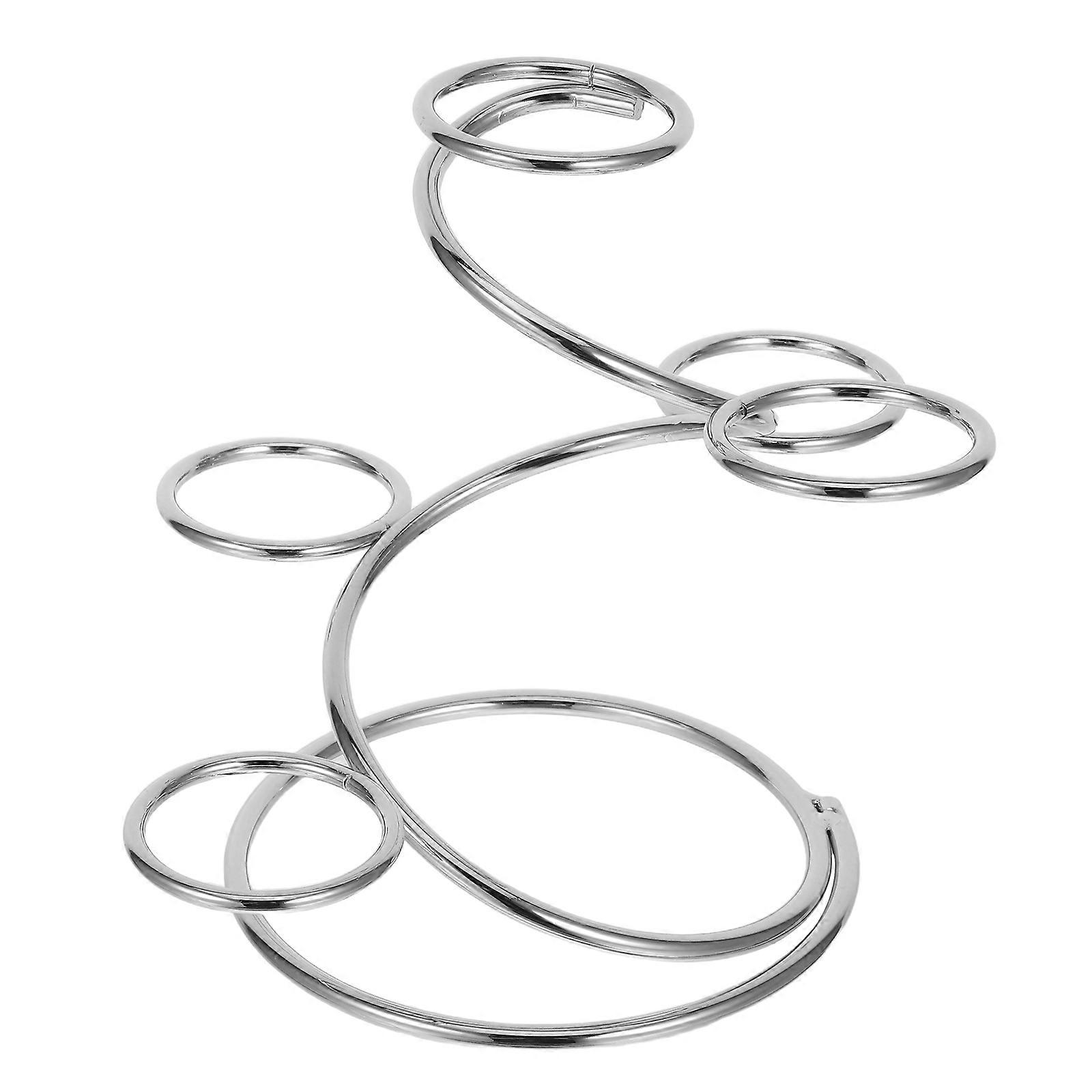 Versatile Mineral Specimen Display Base Rack for Amethyst Clusters with Elegant Design 1Pack