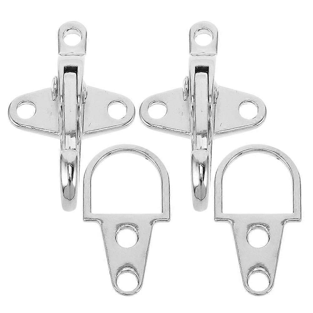 Package Decorative Buckle Metal for Coat Closure with Stylish Design 2Sets