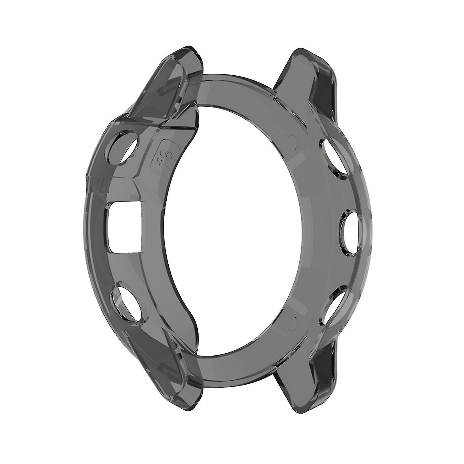 Protective Shell Soft Clear Tpu Smart Watch Case Cover Protector Frame For Garmin Fenix 6x