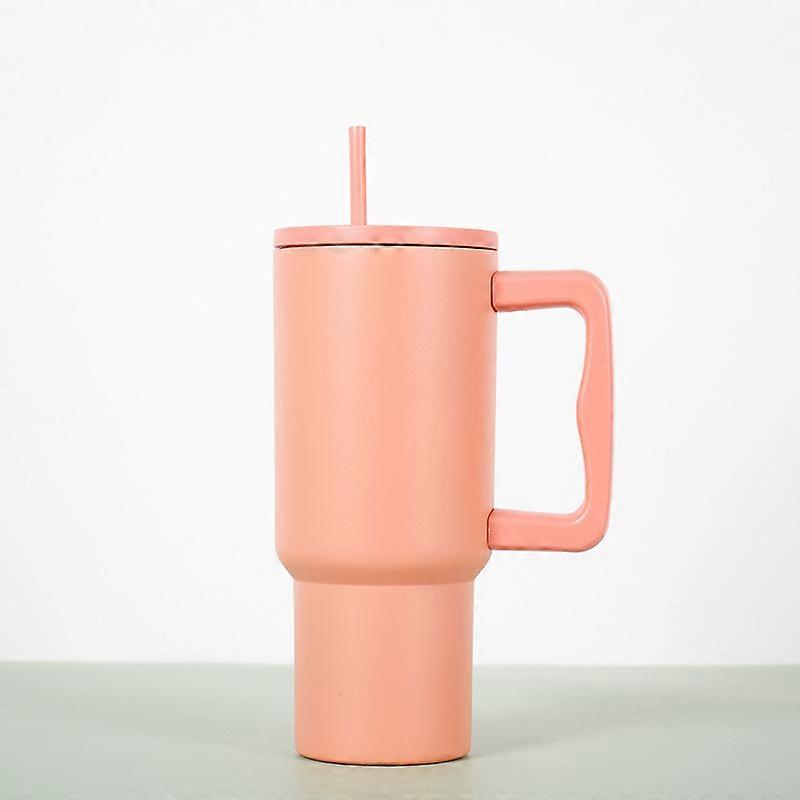 Blue-Pink Gradient - 30oz & 40oz Generation 3 Car Mug, Large Capacity, Ice-Stopping Mug with Handle and Straw