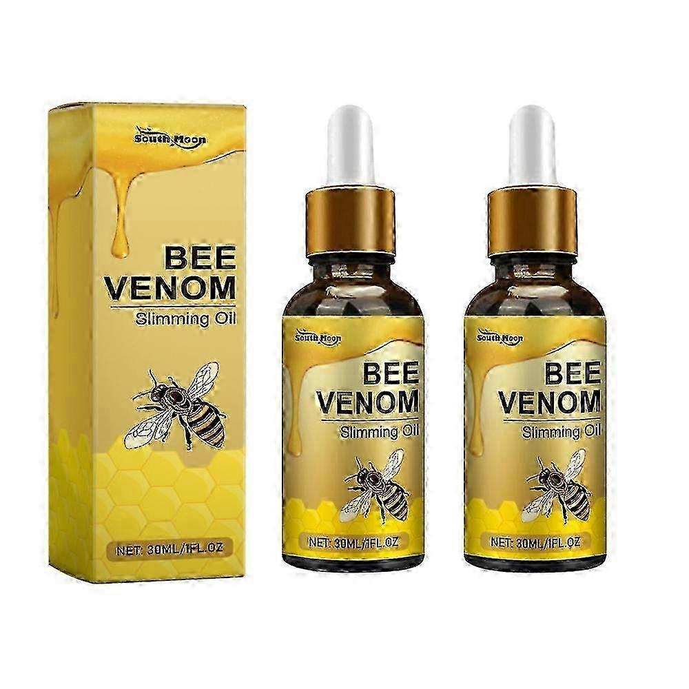 1-3 יחידות שמן ניקוז לימפטי והרזיה מארס דבורים, גוף סלים לנשים וגברים, 30 מ"ל