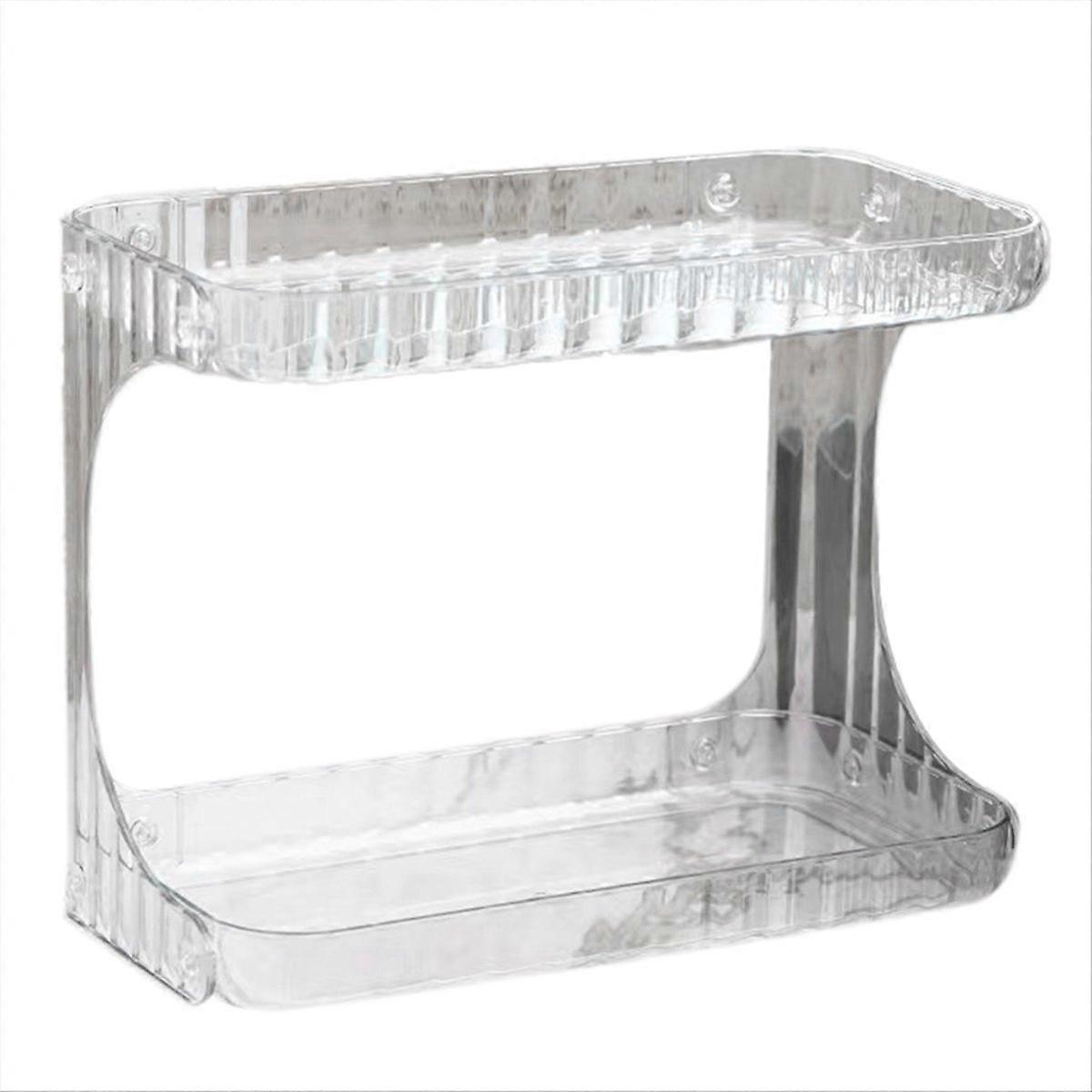 バスルーム収納ラックデスクトップスキンケア製品ディスプレイスタンドA