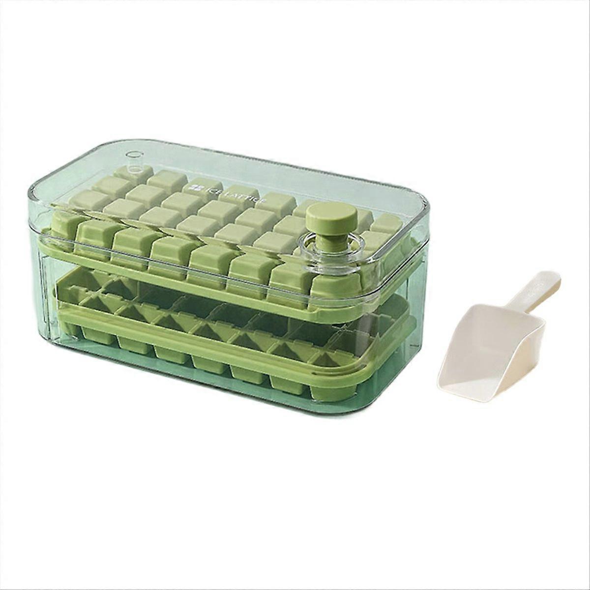 Ice Storage Box Mold Household Ice Maker Artifact Green