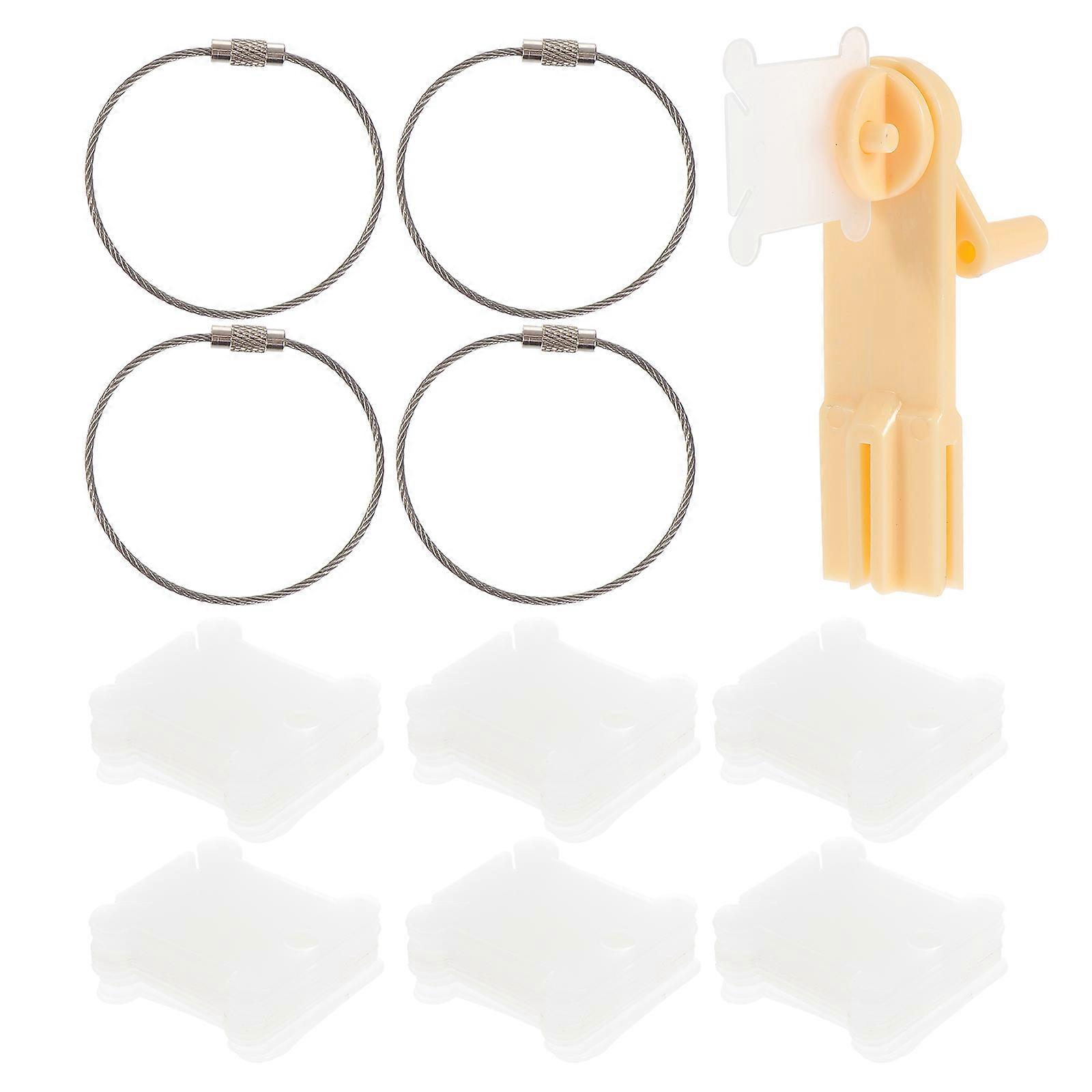 Manual Bobbin Thread Winding Tool for 1Set Yarn Winder Organizer