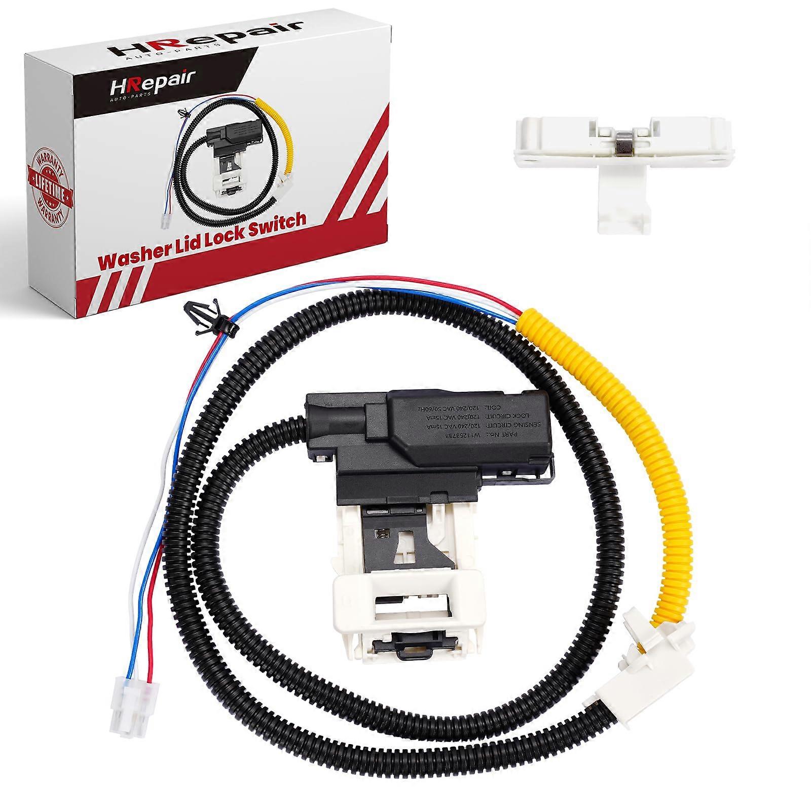 W11307244 W10682535 Washer Lid Lock Assembly for Whirlpool Maytag Kenmore Washing Machine Door Latch