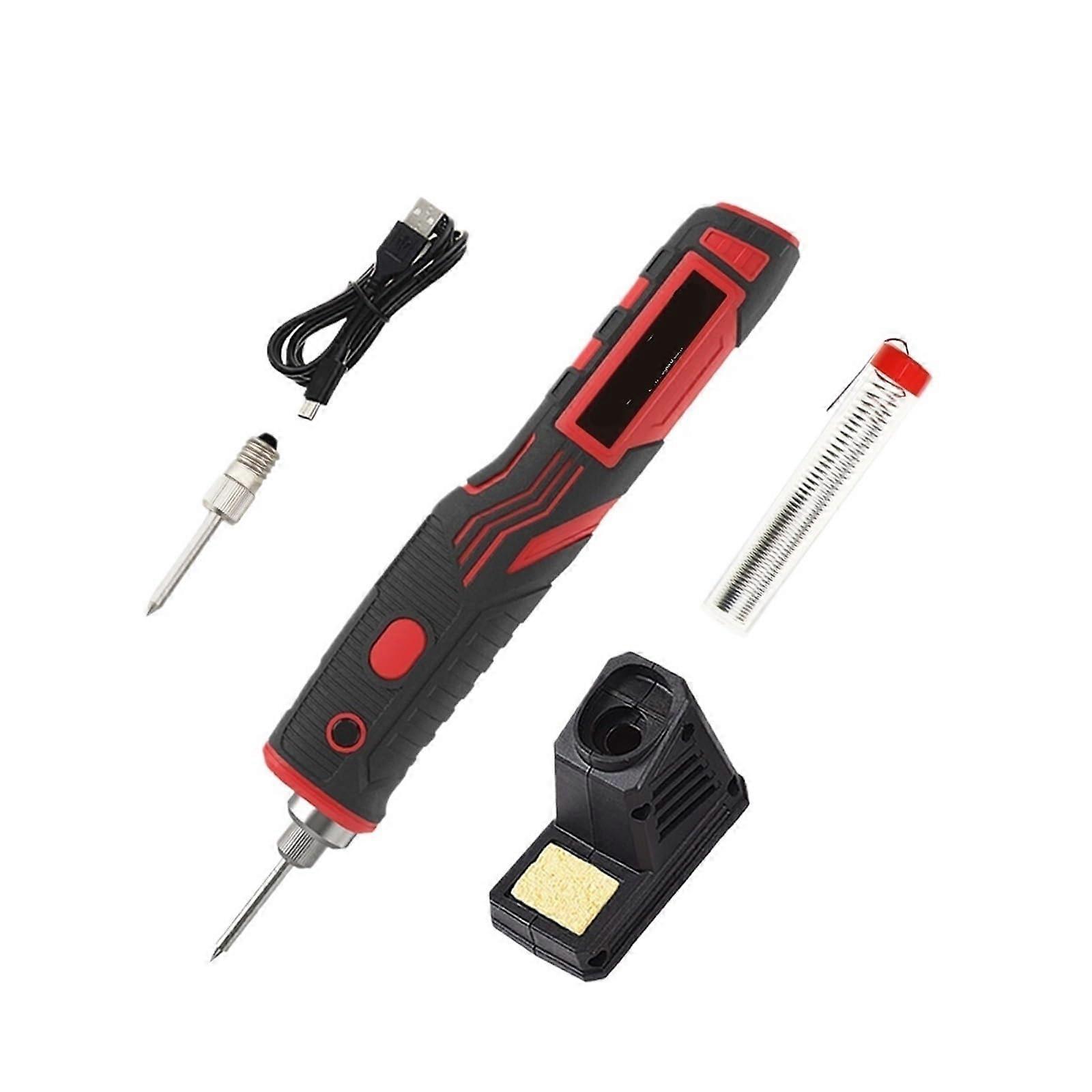 Cordless Rechargeable Soldering Iron Kit for Electronics, PCB  and Jewelry Making