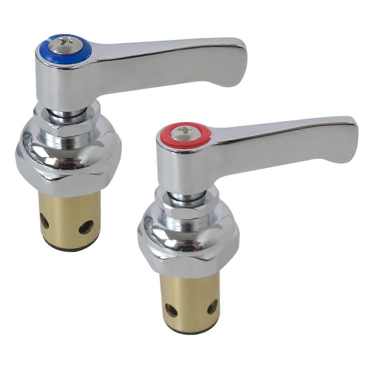 Faucet Stem Assembly Replacement 00271340 00271440 Hot and Cold Durable LeakResistant for T&S Brass