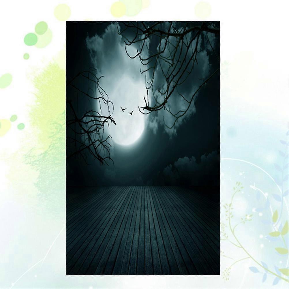 3D Photography Backdrop Halloween Backgrounds for Photography Horror Theme