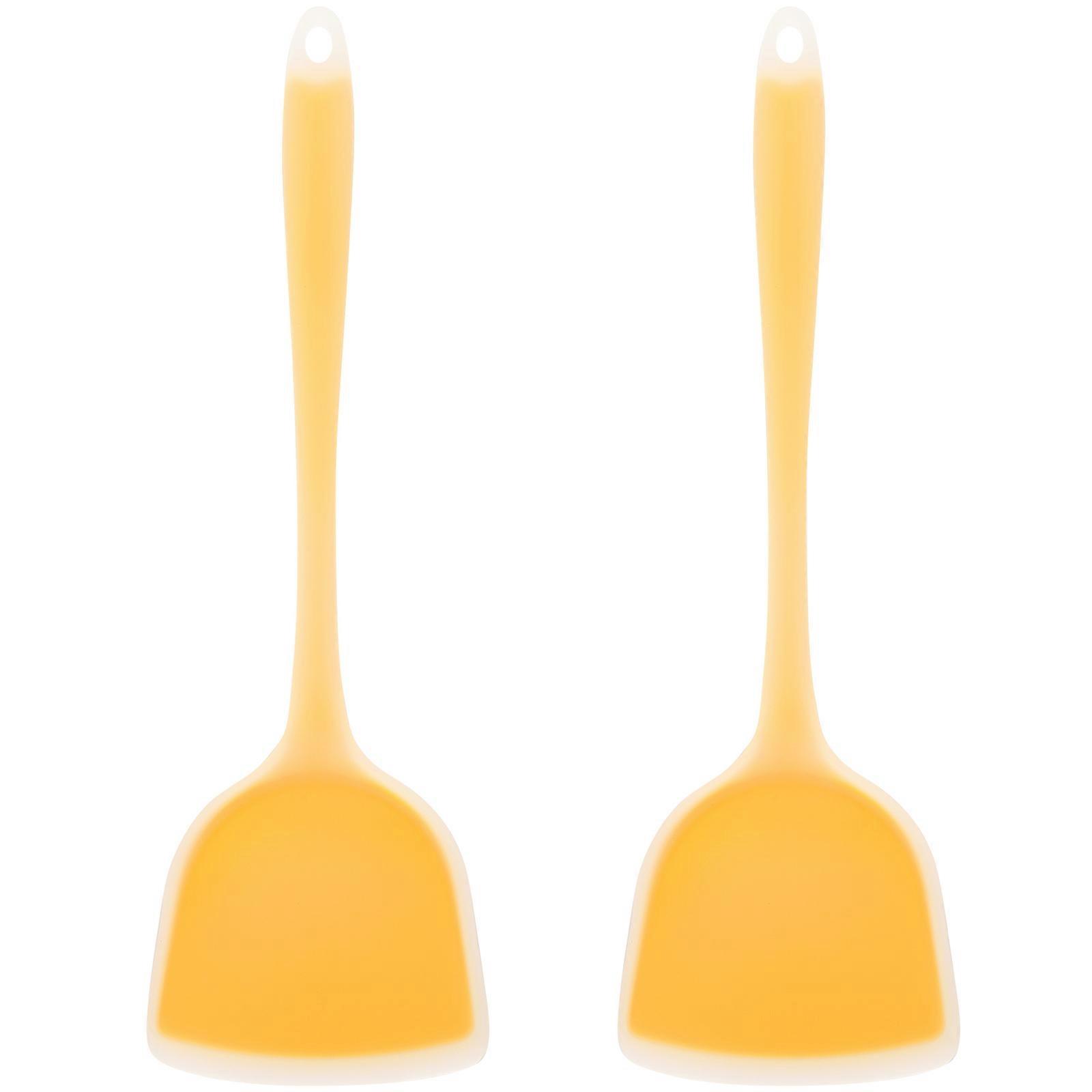 Kitchen Cooking Spatula Silicone Spatula for Household Use 2Pcs Pack