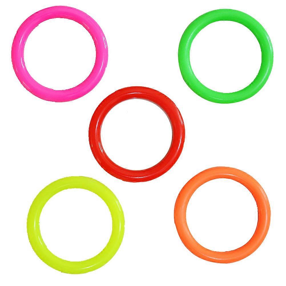 Toss Rings Plastic Throwing Rings for Hanging Use 25Pcs Set
