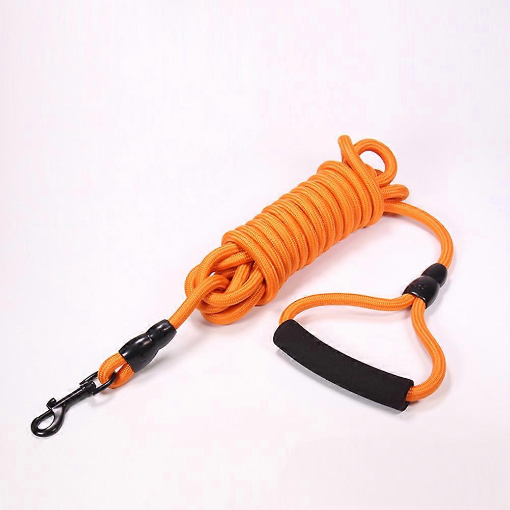 Dog Traction Strap Pet Pulling Rope for Outdoor Use Orange