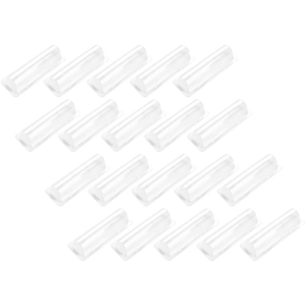 Plastic Lip Balm Containers Transparent Holders for Storage 240Pcs