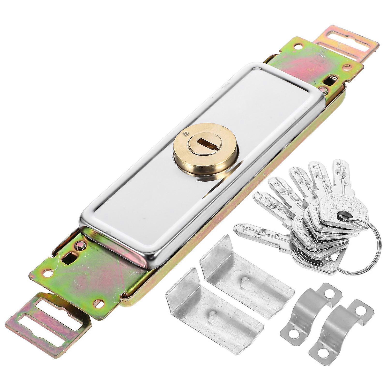 Roller Shutter Garage Door Lock with Keys for Warehouse 5Pcs Pack