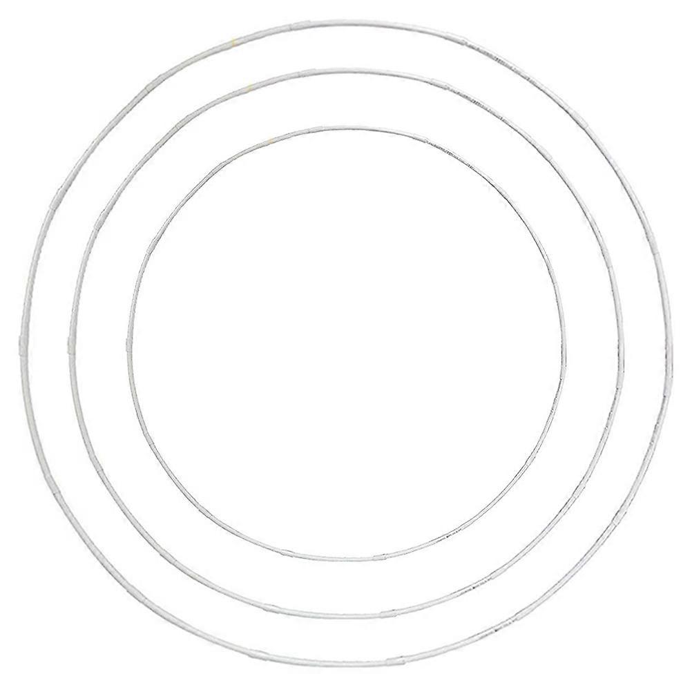 9Sets White Circle Balloon Arch Frame for Event Decoration Balloon Kit