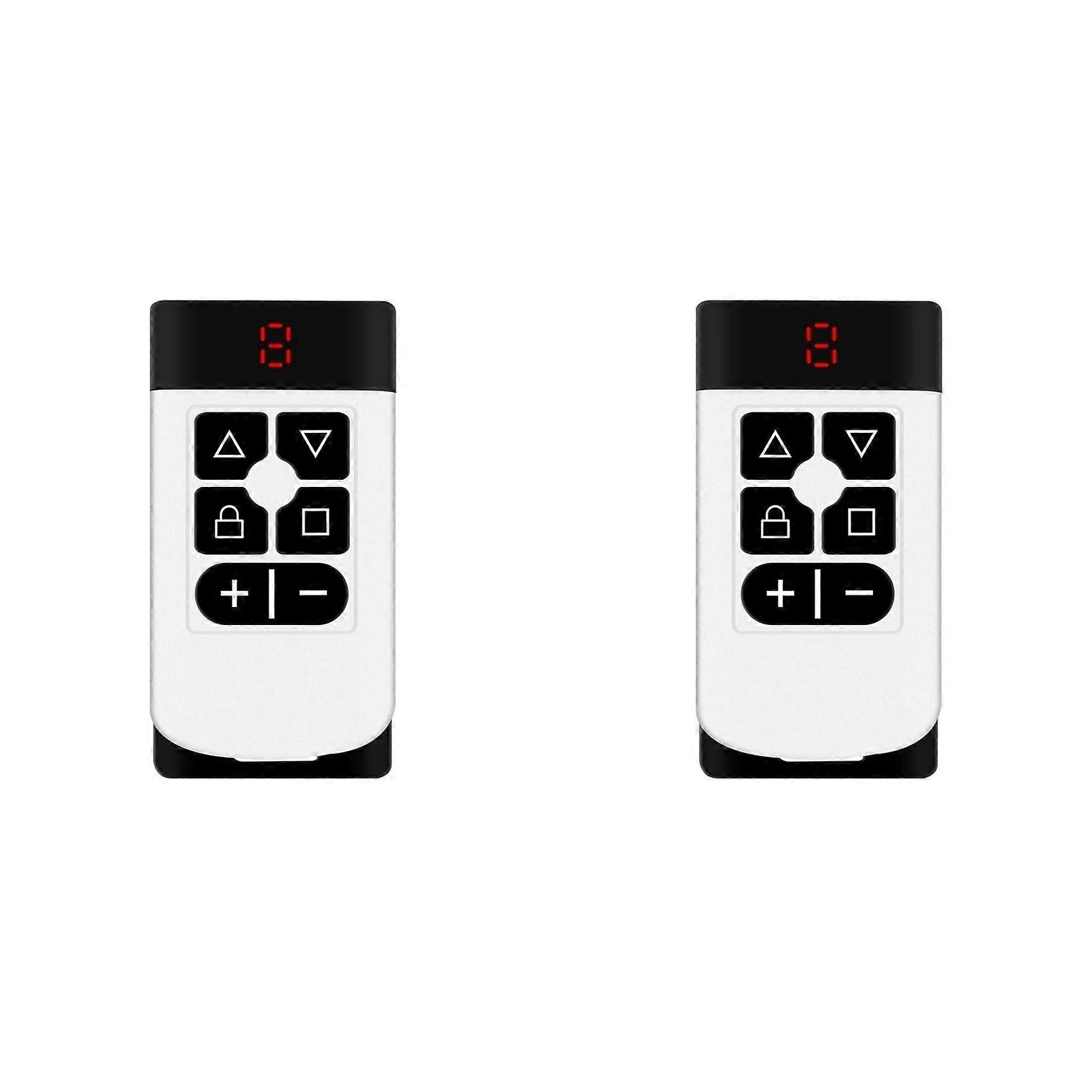 2X 6-Button Garage Door Remote Control Duplicator 315MHZ-868MHZ Multi-Frequency Code Grabber Clone Gate Garage C