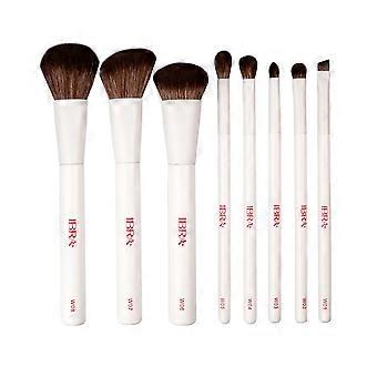 IBRA Makeup – Set mit 8 Make-up-Pinseln, Weiß