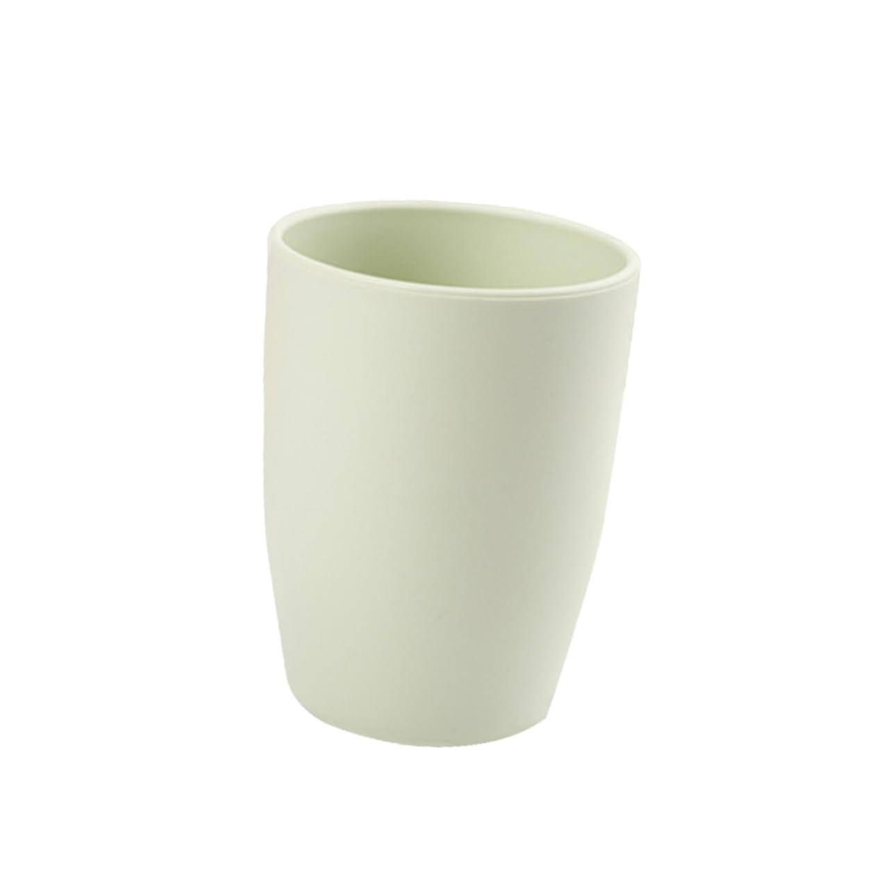 Bathroom Tumbler Plastic Tooth Mug 201300ml BreakResistant Stackable Cup for MultiPurpose Use