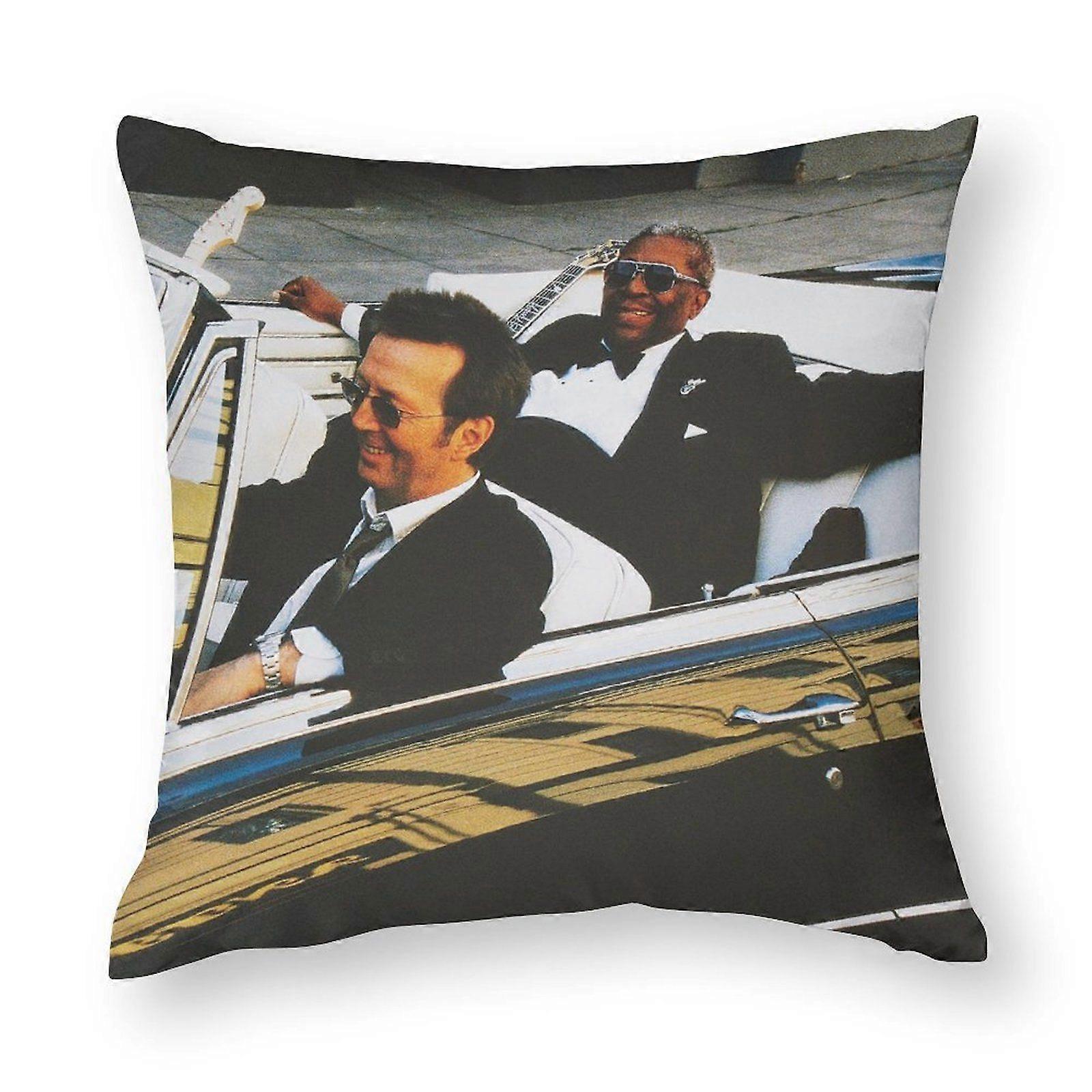 Eric clapton Throw Pillow Covers Tufted Canvas Durable Tropical Modern for Balcony