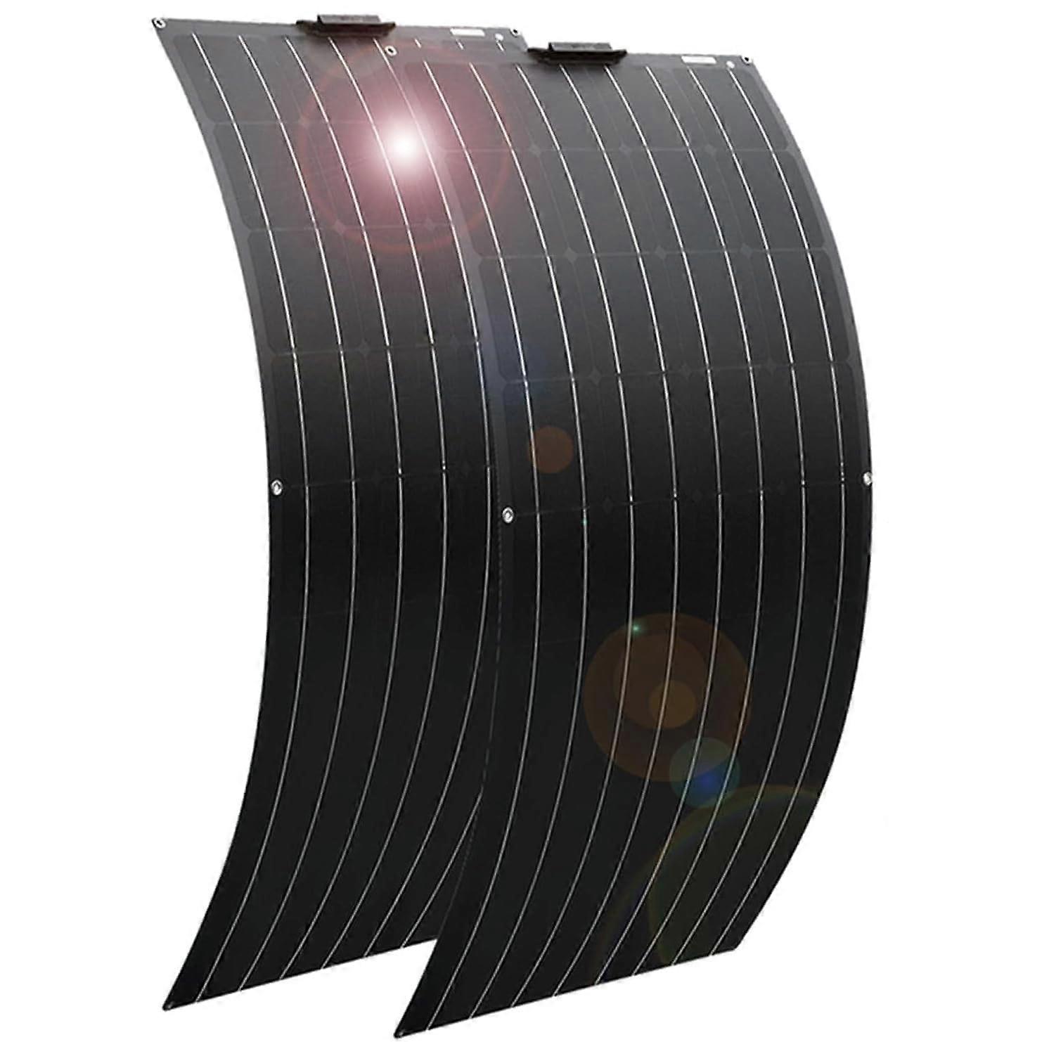 800W Flexible Monocrystalline Solar Panel Kit 12V  Efficiency ETFE Waterproof for RV Boat