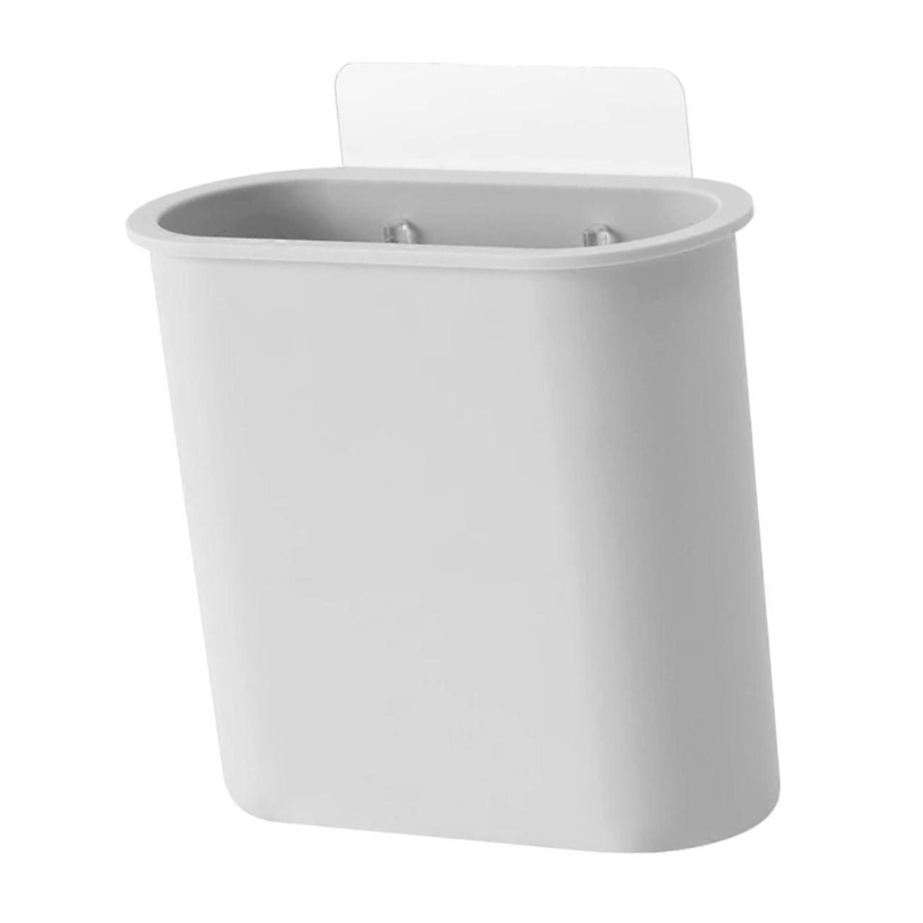 Wall Mounted Toothbrush Holder with Quick Drainage, Razor Storage Rack for Bathroom, Gray