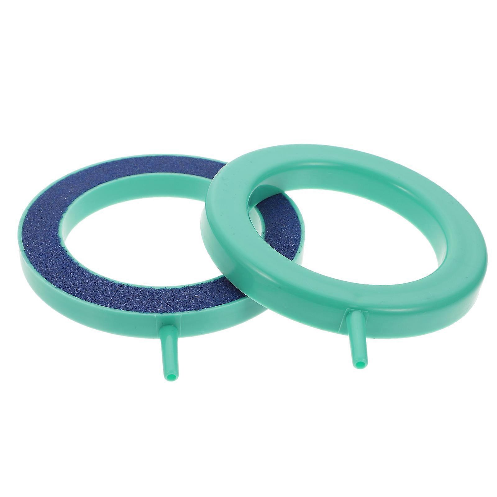 Aquarium Air Bubbler Round Bubble Diffuser for Fish Tank Oxygenation 2Pcs