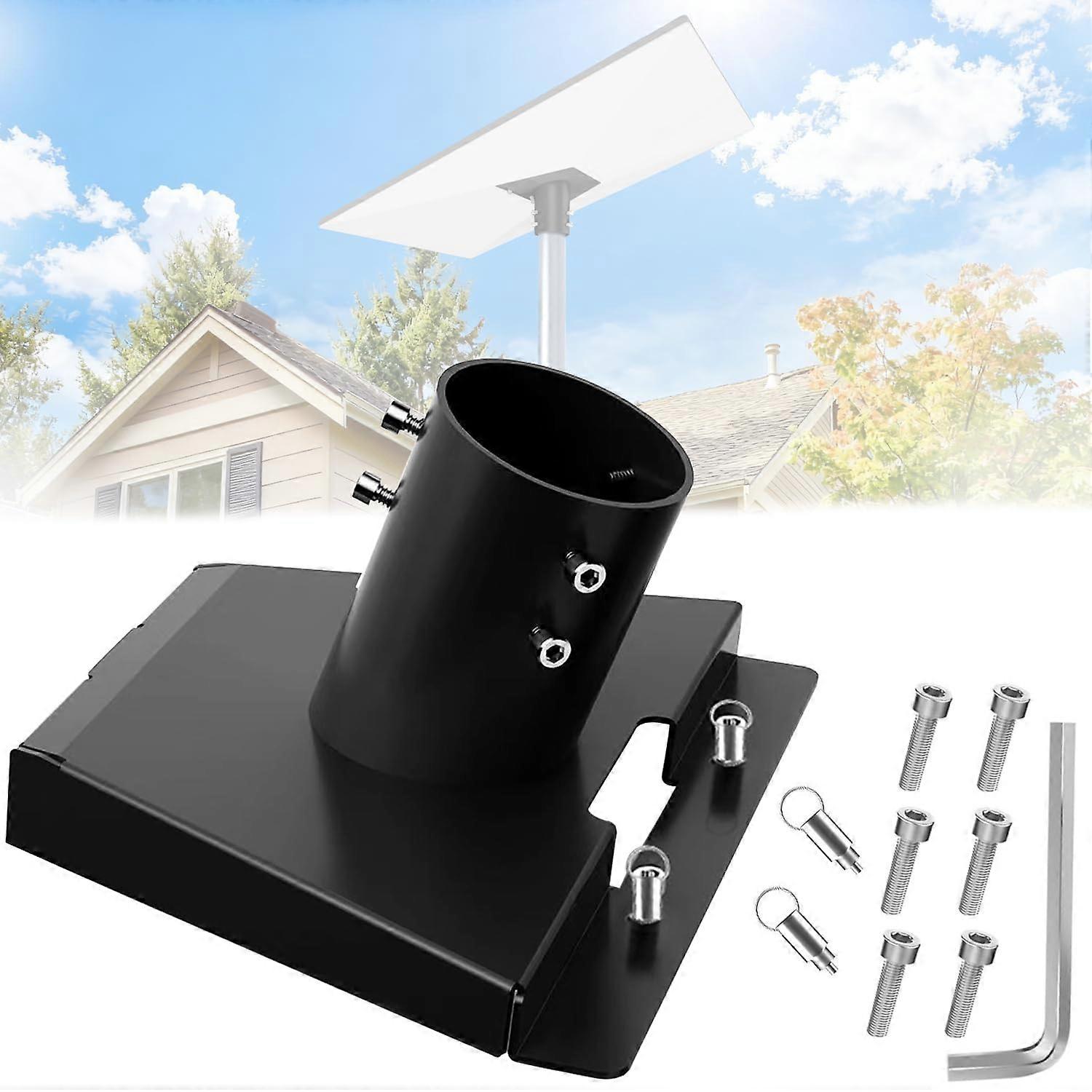 Pipe Mount Adapter for Starlink Gen 3,  Wind Resistance, CorrosionResistant Build