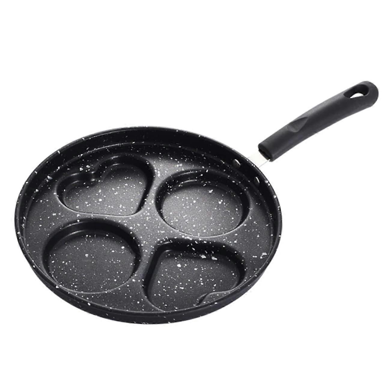 Nonstick Egg Frying Pan with Multiple Grooves for Even Heat Distribution and Easy Breakfast Cooking